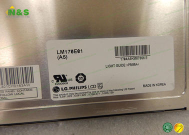 LM170E01-A5 단단한 입히는 Lg 햇빛 읽기 쉬운 LCD 디스플레이 넓은 시야각
