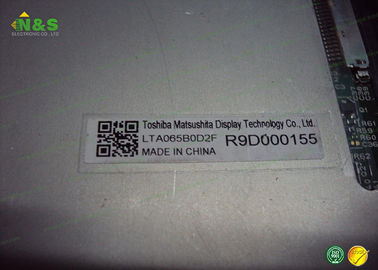 산업 신청 패널을 위해 백색 6.5 인치 LTA065B0D2F TOSHIBA 일반적으로