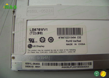 LB070WV1-TD08 LG 전시 152.4×91.44 mm 활동 분야를 가진 7.0 인치