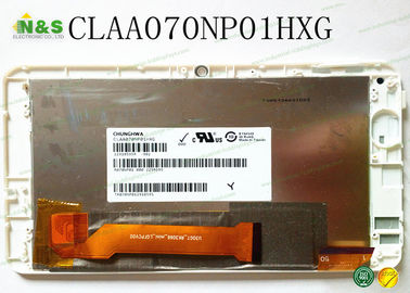 CLAA070NP01HXG TFT LCD 단위, CPT 1024×600 7 lcd 스크린 250 일반적으로 검정