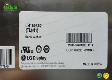 LB150X02-TL01 LG LCD 패널, 15.0 인치 PC LCD 디스플레이 노트북 1024×768