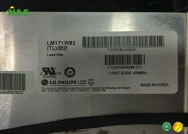 17.1 367.2×229.5 mm 활동 분야를 가진 인치 LM171W02- TLB2 색깔 tft LCD 디스플레이