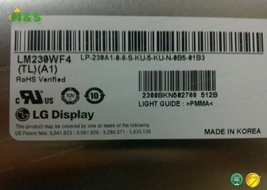 LM230WF4-TLA1 LG LCD 창유리 23.0 인치 LCM 1920×1080 300 1000:1 16.7M CCFL LVDS