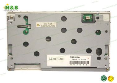 일반적으로 백색 LTM07C383 TOSHIBA 7.8 인치 480×234 500 250:1 262K CCFL TTL