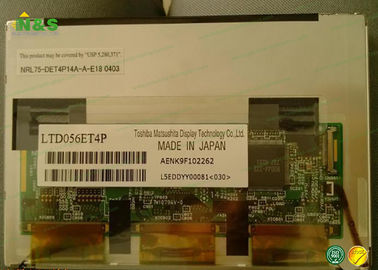 일반적으로 백색 LTD056ET4P TOSHIBA LCD 패널 5.6 인치 LCM 1024×600 300 400:1 262K WLED LVDS