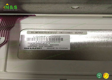 LQ084V3DG02 640×480 400 600:1 262K WLED TTL 샤프 LCD 패널