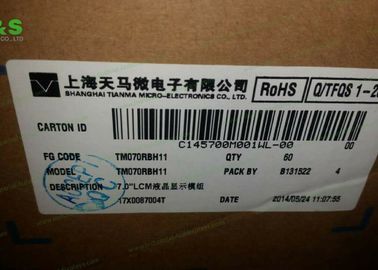 7.0 인치 TM070RBH11 Tianma LCD는 색깔 262K/16.2M a - Si TFT LCD 패널을 표시합니다