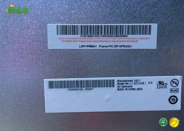 18.5 1366*768 해결책을 가진 인치 HD AUO LCD 패널 G185XW01 V0