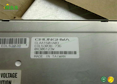 CLAA150XA03 산업 LCD 디스플레이/탁상용 LCD 감시자 패널 높은 광도