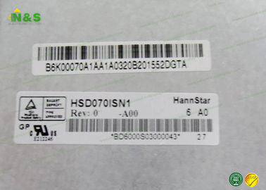 7.0 인치 HSD070ISN1-A00 HannStar 일반적으로 백색 LCM 뜨거운 모형