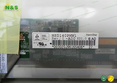 HSD140PHW1-A00 산업 LCD 디스플레이, 14.0 인치 노트북 lcd 패널 309.399×173.952 mm
