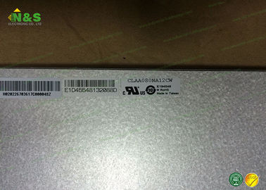 인치 일반적으로 백색 176.64×99.36 mm CLAA080NA12 CW CPT TFT LCD 단위 8.0