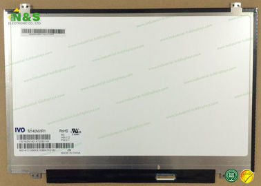 14.0 인치 M140NWR1 R0 IVO LCM 1366×768 일반적으로 백색 60Hz
