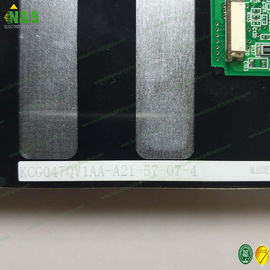 정상적으로 4.7 인치 KCG047QV1AA-A21 320×240 해결책 표면 Antiglare 빈도 75Hz를 검게 하십시오