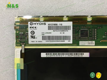 일반적으로 까만 HX121WX1-110 HYDIS 12.1 인치 1280×800 빈도 60Hz 지상 Antiglare (연무 40%)